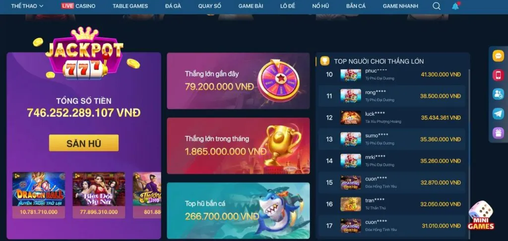 Đồ họa sống động game bắn cá QH99